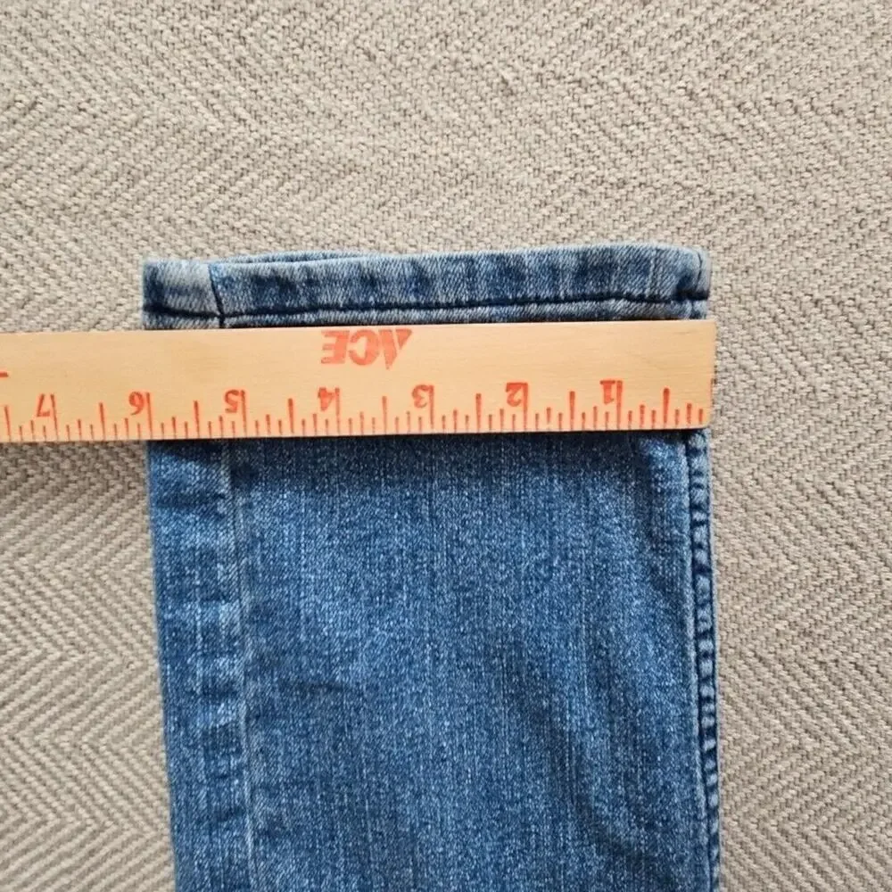 Arizona Jeans Misses‎ Size 14R (W28 x L28) Blue Moto Slim Fit Tapered Leg